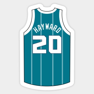 Gordon Hayward Charlotte Jersey Qiangy Sticker